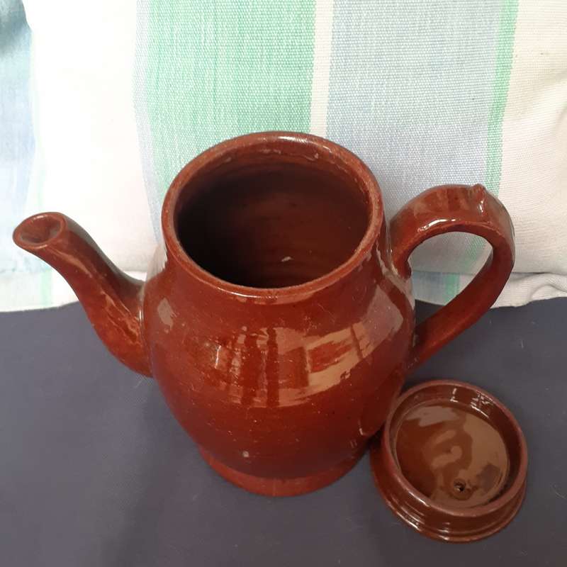South African Pottery Globe Pottery Tea Pot - Pretoria