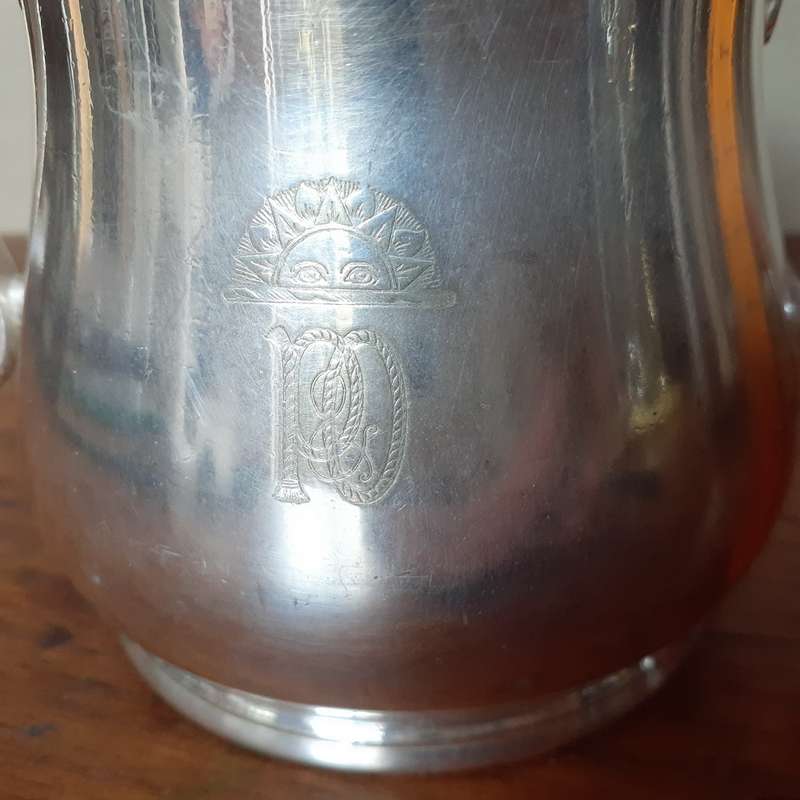 Mappin and Webb P and O Shipping sugar basin 20 cms x 11 high