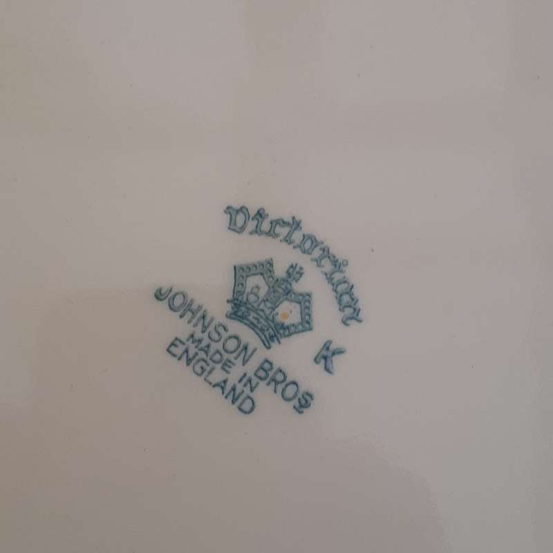 Lg porcelain Platter - Johnson Bros Victorian Pattern  -  40 cms