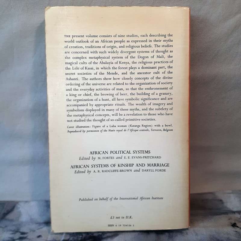 African Worlds  - International African Institute - Cosmological ideas and social values