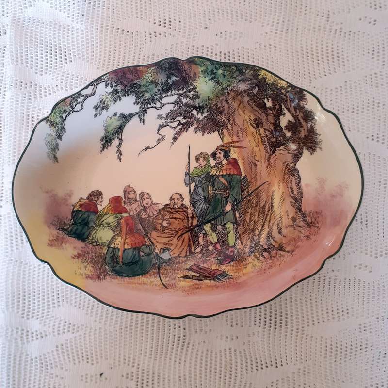 Royal Doulton Under the Greenwood Tree - Robin Hood   28cm x 21 cms