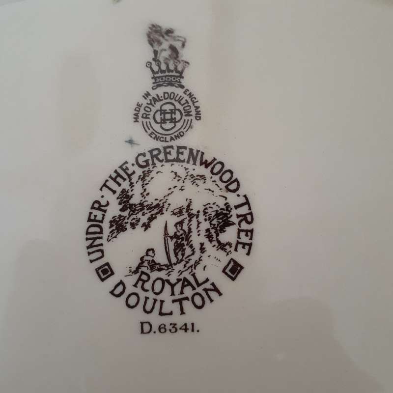 Royal Doulton Under the Greenwood Tree - Robin Hood   28cm x 21 cms