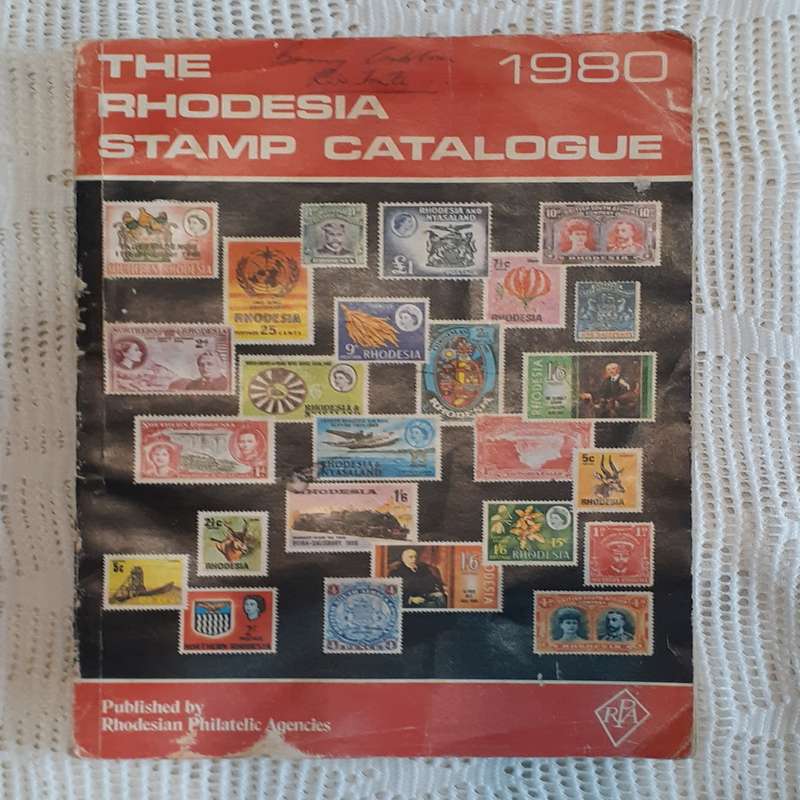 The Rhodesia Stamp Catalogue soft cover 1980 Rhodesia Philatelic Agencies 15 x 22 cms