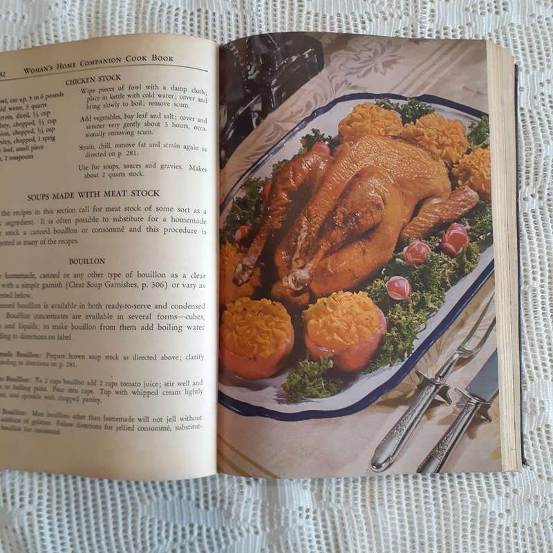 American vintage cook book -1946 edition - Womens home companion cook book 949 pages