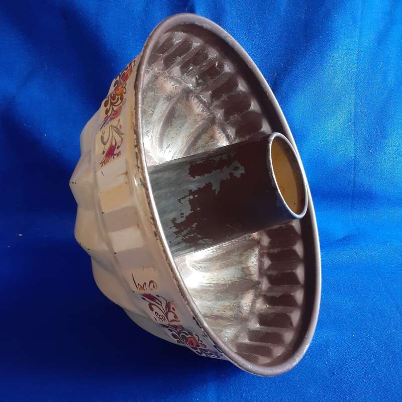 Bund pan - Jelly or aspic mold made in W-Germany.   Heavy coated aluminium
