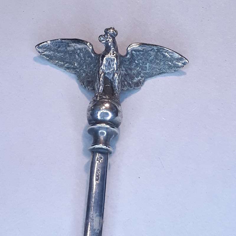 WMF Prussian German letter opener - silver plated Eagle