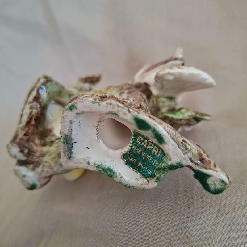 Bird ornament - Capri Mother and chick