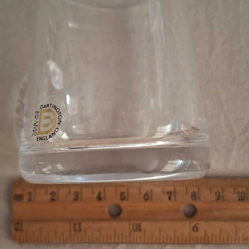 commemoration mug Prince William - Dartington crystal - birth June 1982 Diana and Charles