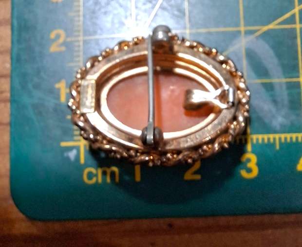 Shell Cameo P.S.Co Gold filled 1/20 10K GF
