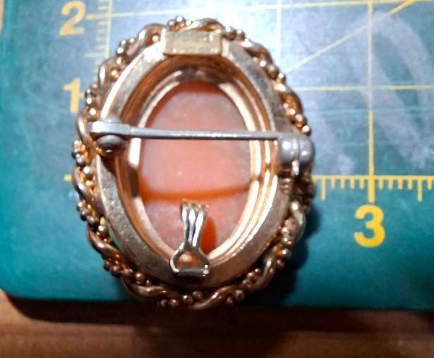 Shell Cameo P.S.Co Gold filled 1/20 10K GF