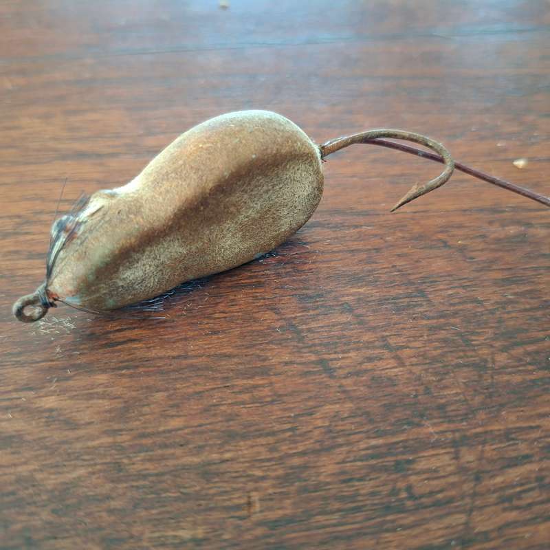 Vintage fishing Lure Mouse - Bass lure