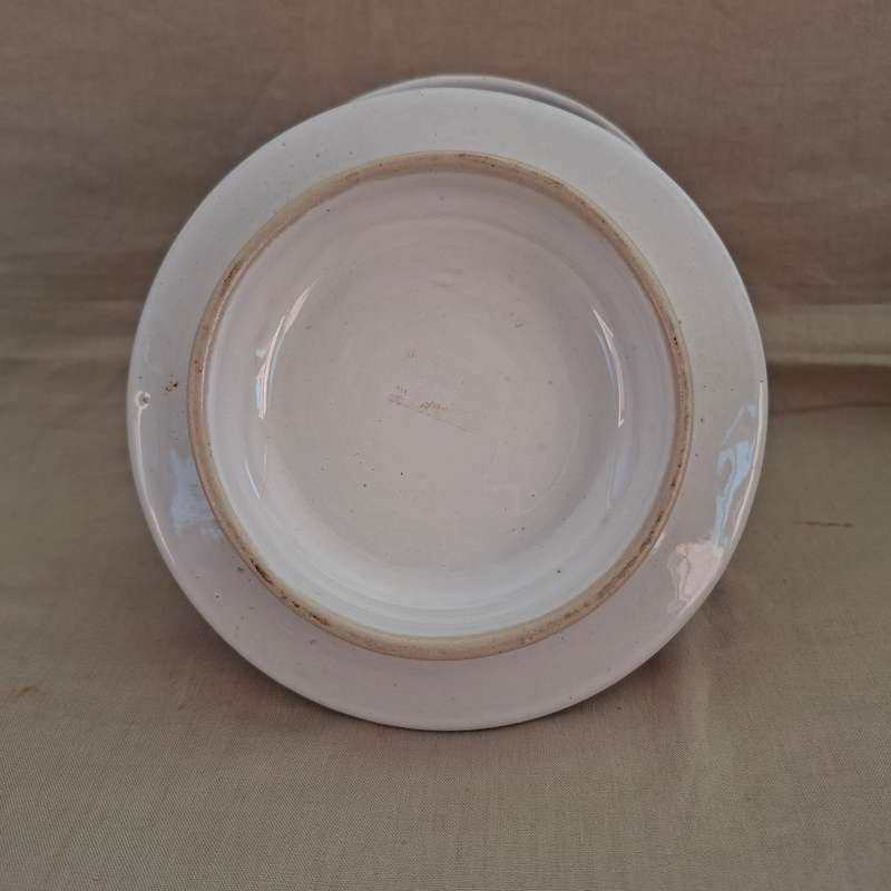 SA Porcelain - The Old Jar Benoni pottery bowl with lid hand painted