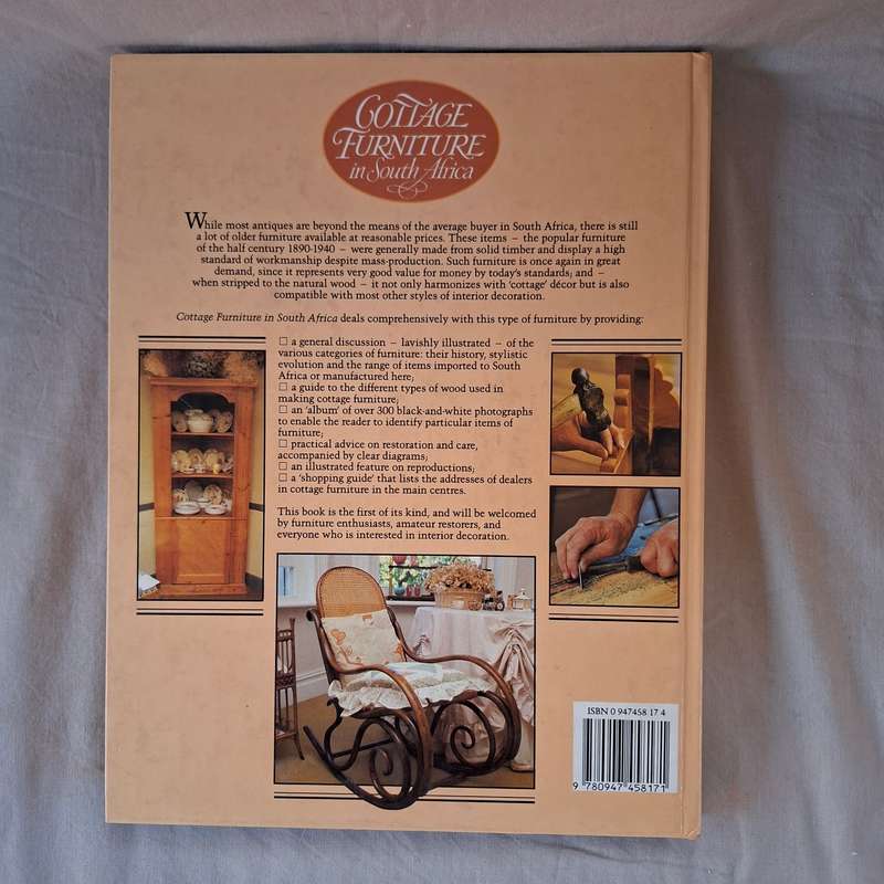 Cottage furniture in South Africa - Ralph Mothes - many colour photographs  172 pages