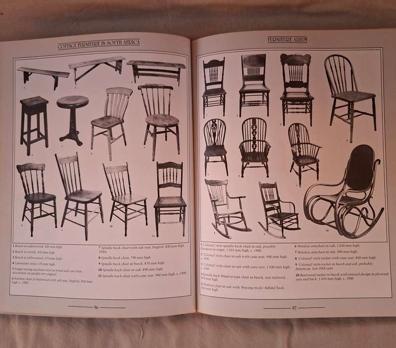 Cottage furniture in South Africa - Ralph Mothes - many colour photographs  172 pages