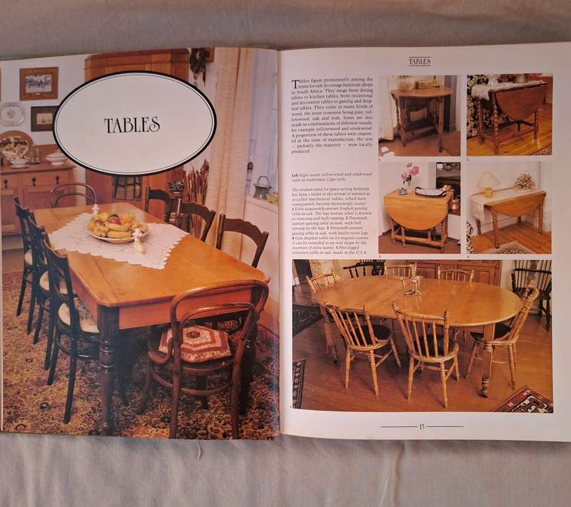 Cottage furniture in South Africa - Ralph Mothes - many colour photographs  172 pages