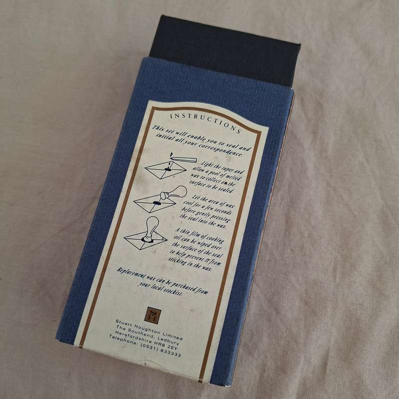Brass letter Sealing set with a J