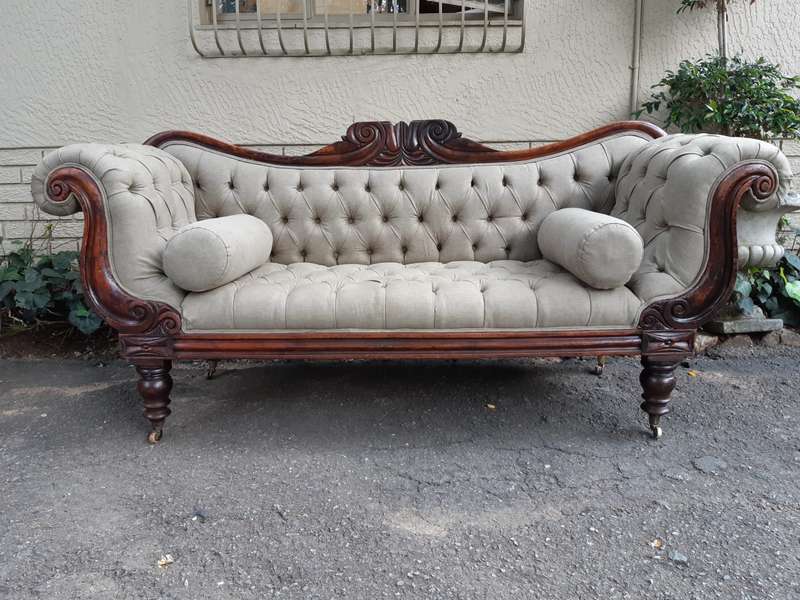 Antique Sofa upholstered