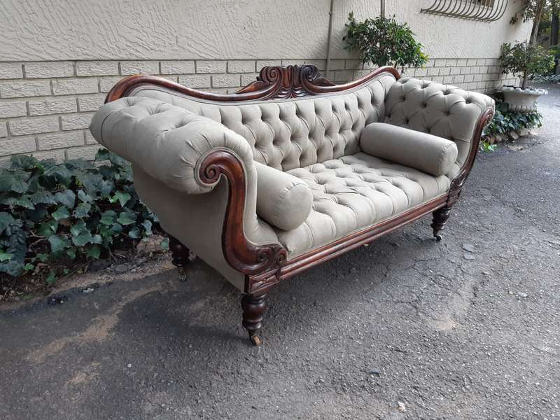 Antique Sofa upholstered