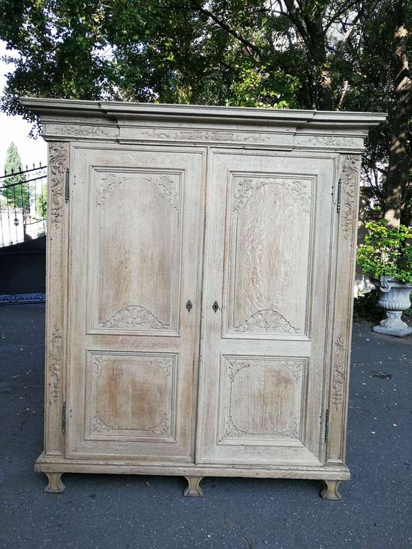 18th-century Normandy Oak Armoire