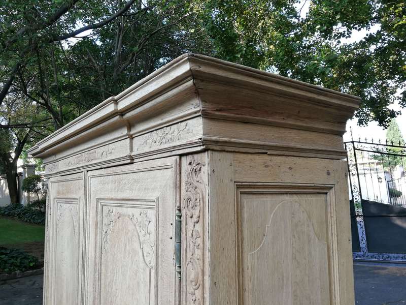 18th-century Normandy Oak Armoire