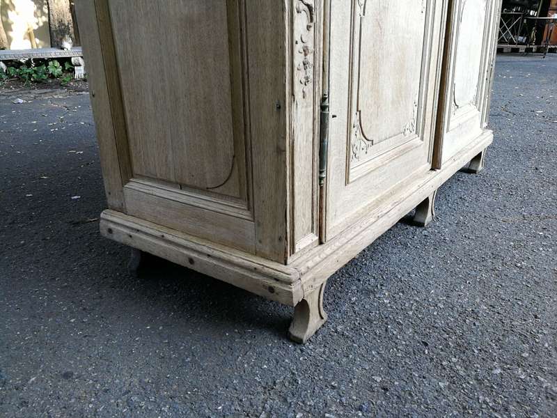 18th-century Normandy Oak Armoire