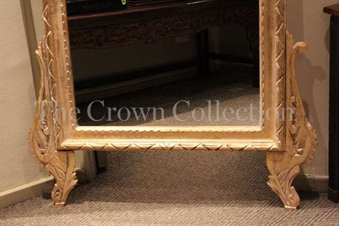 Ornate Gilt Lattice Mirror