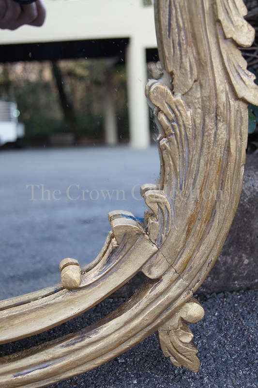 Ornate Gilt Mirror