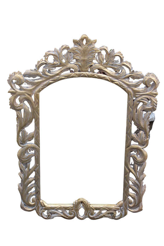 Ornate Gilt Leaf Mirror