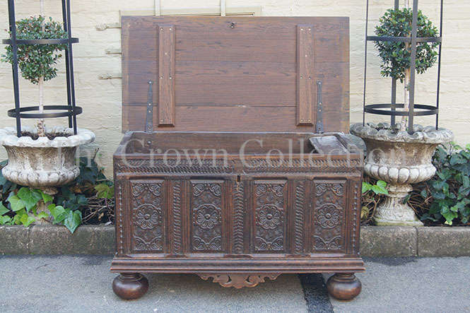 Dutch Oak Kist 18th Century