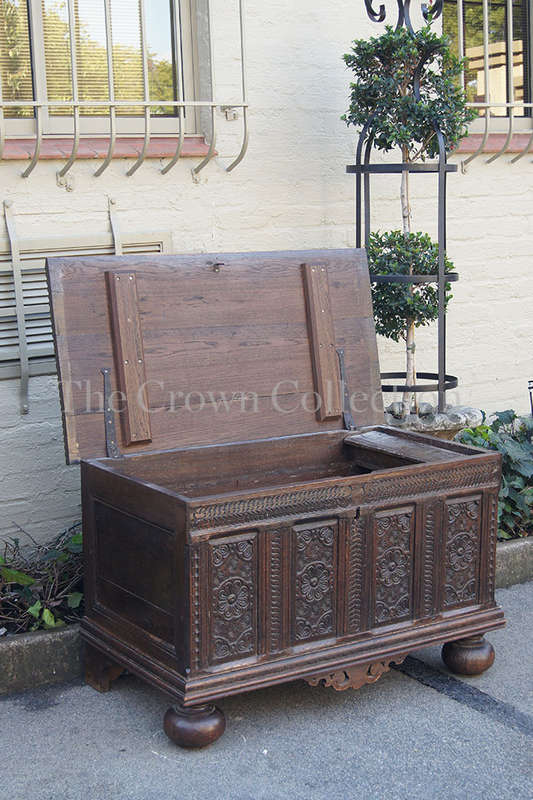 Dutch Oak Kist 18th Century