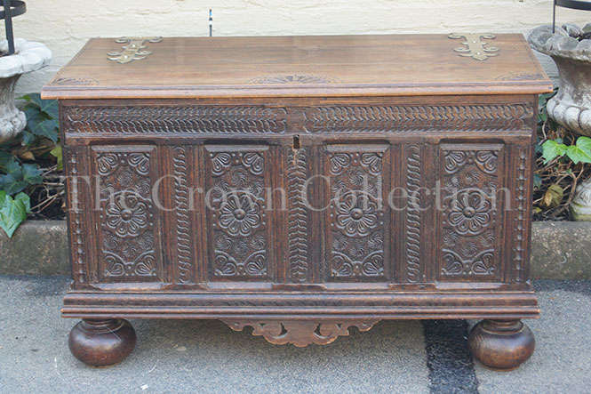 Dutch Oak Kist 18th Century