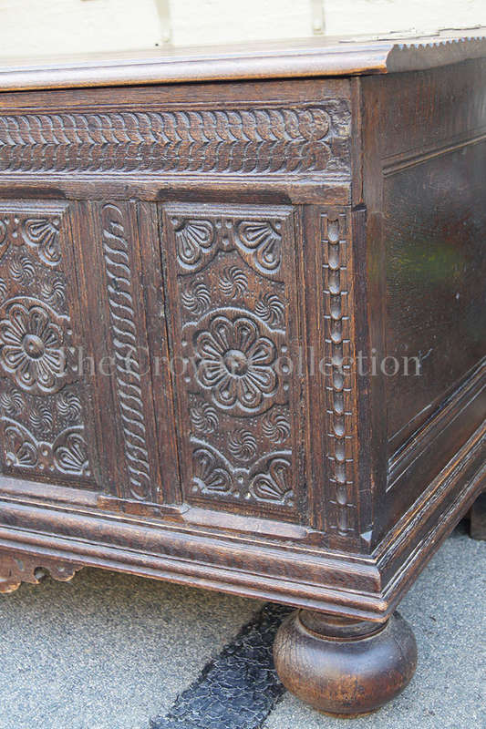 Dutch Oak Kist 18th Century