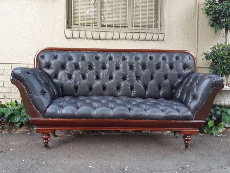 Victorian Sofa  upholstered