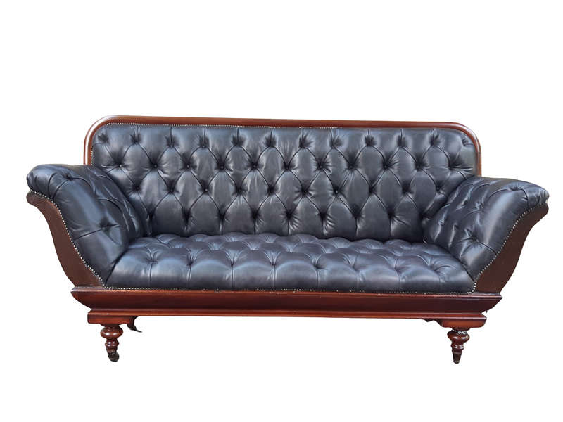Victorian Sofa  upholstered