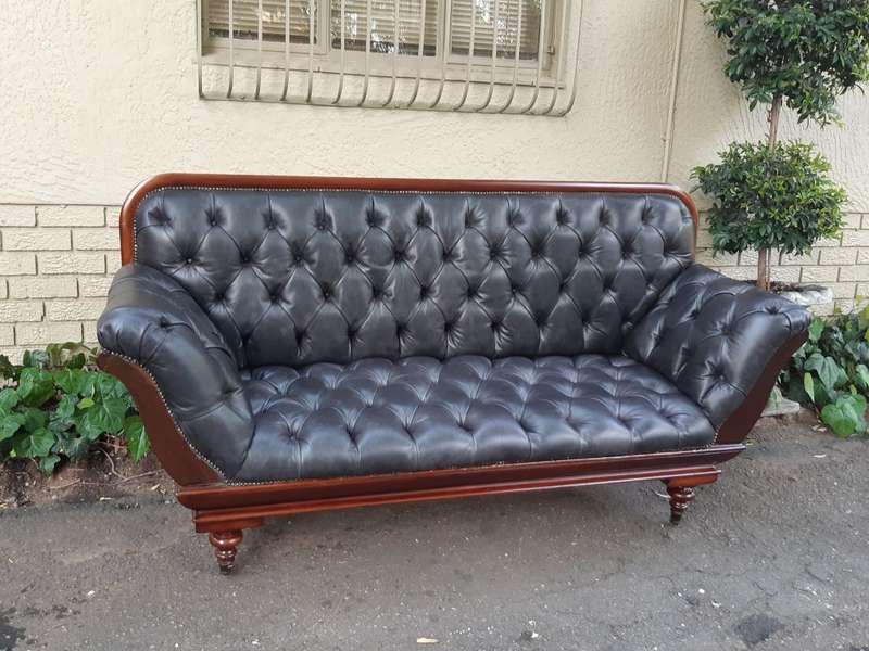 Victorian Sofa  upholstered
