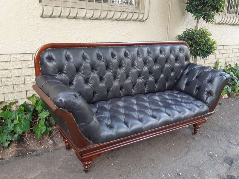 Victorian Sofa  upholstered