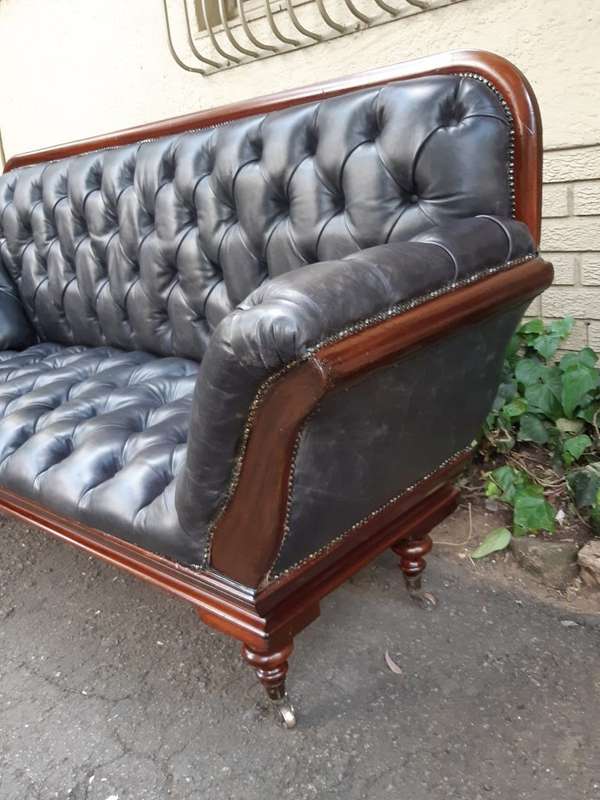 Victorian Sofa  upholstered