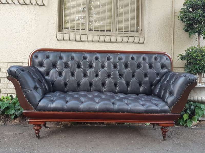 Victorian Sofa  upholstered