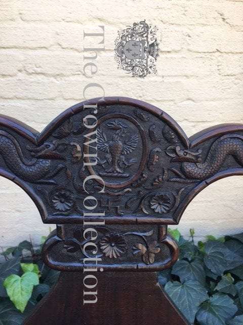 19th Century Chinese Export Elmwood Armchair