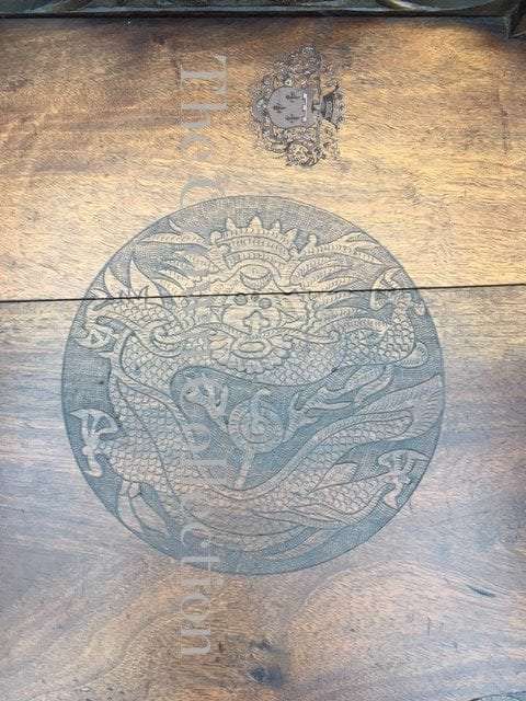 19th Century Chinese Export Elmwood Armchair