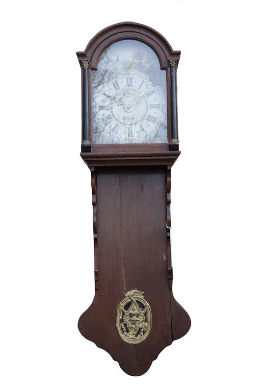 Dutch Oak Staartklok circa 1790