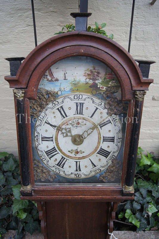 Dutch Oak Staartklok circa 1790
