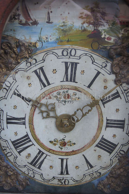 Dutch Oak Staartklok circa 1790