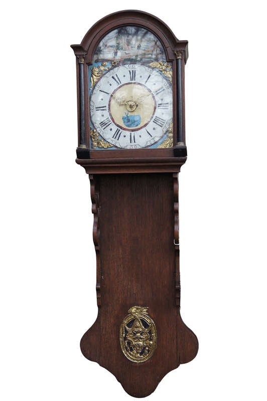 Dutch Oak Staartklok circa 1820