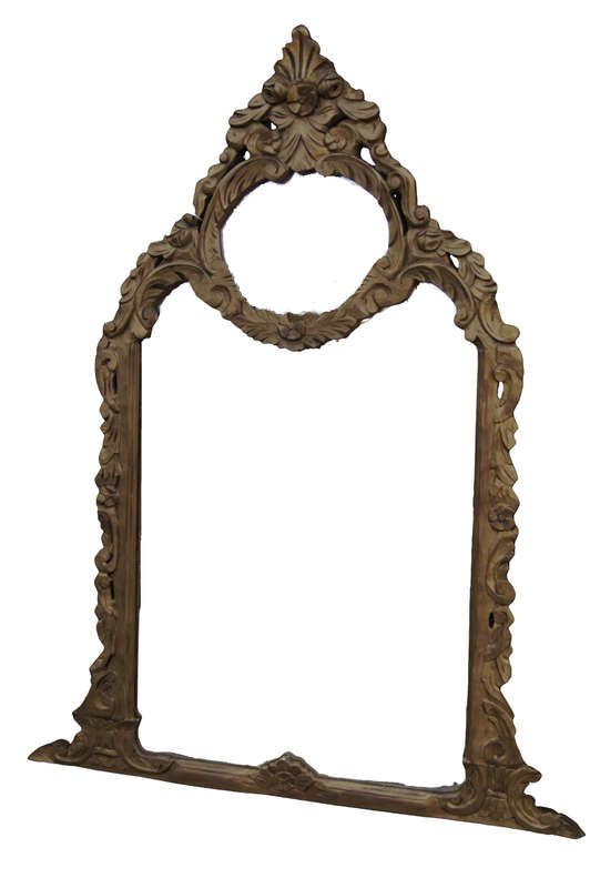 Ornately Carved Gilt Mirror