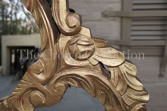 Ornately Carved Gilt Mirror