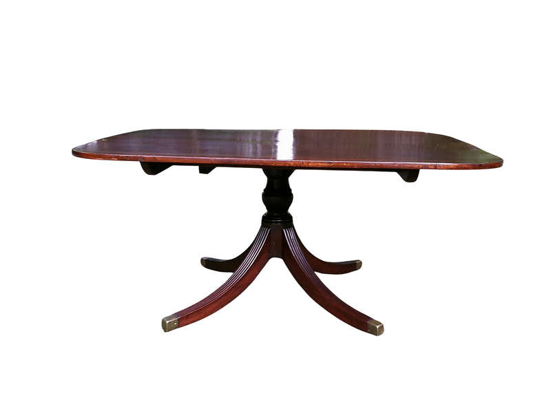 Early 19th-century George III Mahogany & Rosewood Banded Breakfast Table Circa 1810 (6-8-Seater)
