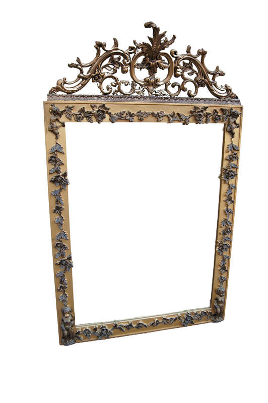 Ornate Framed Gilt Mirror