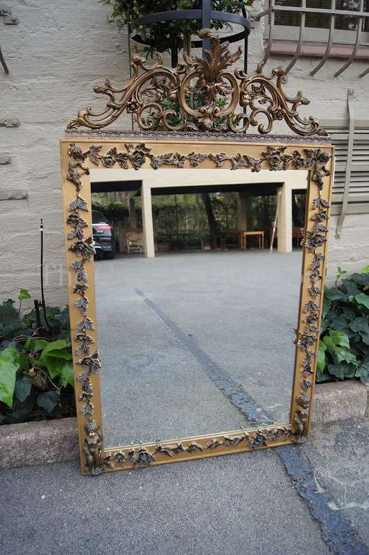 Ornate Framed Gilt Mirror