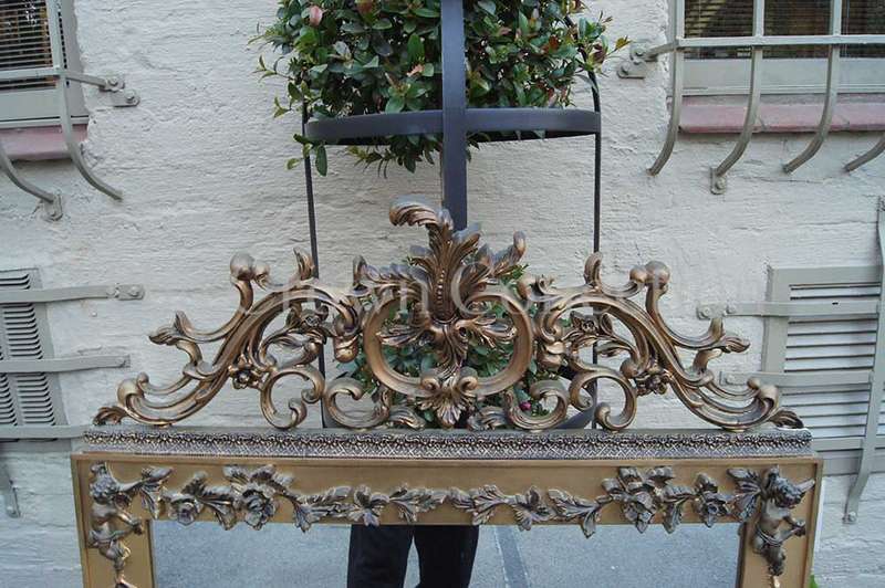 Ornate Framed Gilt Mirror